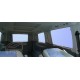 Mercedes-Benz Viano/V639 - (Короткая база VIN 639811) Полный комплект штор двухслойные с защипами